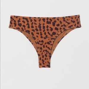 H&M Brazilian Leopard Bikini Bottoms